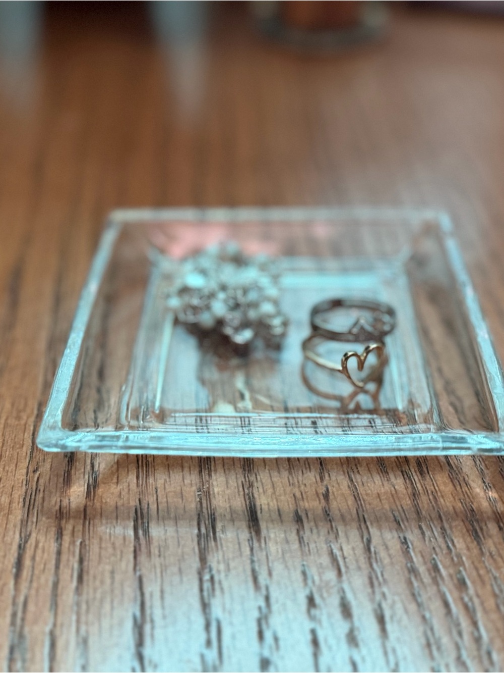 Vintage Danish 1960’s Cerium/Leaded Trinket Dish. (Jewelry not included)
